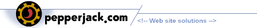 Pepperjack.com: Web site solutions